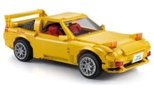 Mazda FD3S RX-7 gelb (1655 Teile)