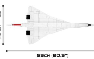 Concorde G-BBDG (455 Teile)