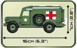 1942 Ambulance WC-54 (293 Teile) (World War II)
