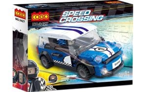 COGO Speed Crossing Rennwagen Blau (182 Teile)