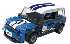 COGO Speed Crossing Rennwagen Blau (182 Teile)