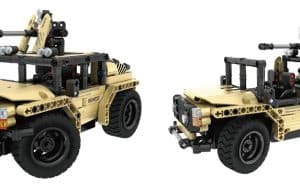 2-in-1 Armed Off-Road Vehicle 2.4GHz (370 Teile)
