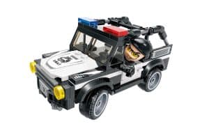 Polizei Fahrzeuge 4er Set (488 Teile)