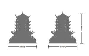 Gelber Kranich Turm (2912 Teile) (Special Deal)