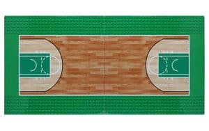 Grundplatte Basketballfeld 32×32 Noppen