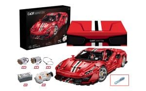 CaDA MASTER Italien Super Car red 1:8 inkl Power System (3187 Teile)