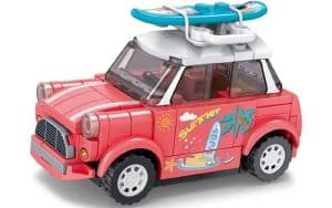 Sembo Mini Car rosa (123 Teile)