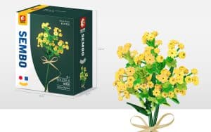 Sembo Blume Goldrute gelb (134 Teile)