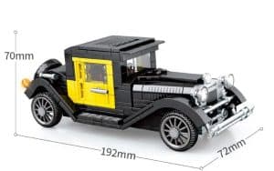 Sembo Oldtimer schwarz-gelb (323 Teile)