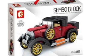 Sembo Oldtimer rot-schwarz (330 Teile)