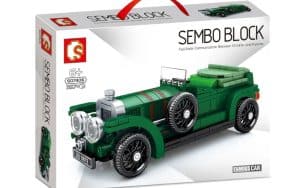 Sembo Oldtimer grün (357 Teile)