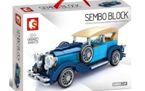 Sembo Oldtimer blau (348 Teile)