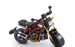 Super Motorcycle schwarz (232 Teile)