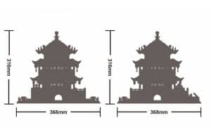 Xi’an Glockenturm (1122 Teile)