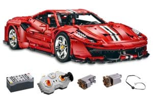 CaDA MASTER Italien Super Car red 1:8 inkl Power System (3187 Teile)